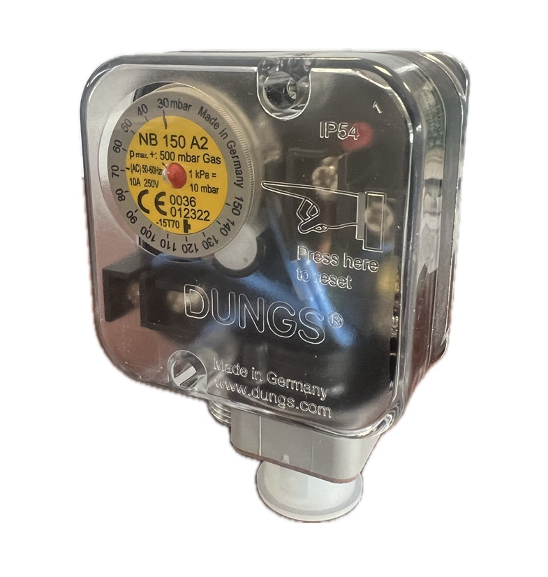 DUNGS NB 150 A2  Pressure Switch, Setting range 30-150 mbar
