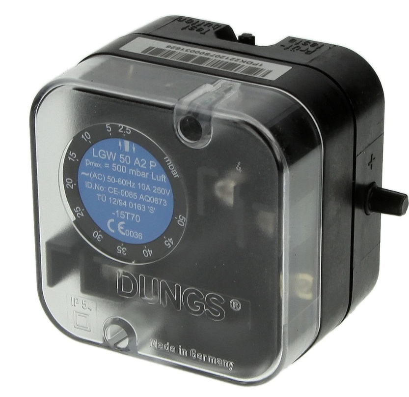 DUNGS LGW 50 A2P Pressure Switch Setting range 2.5-50 mbar